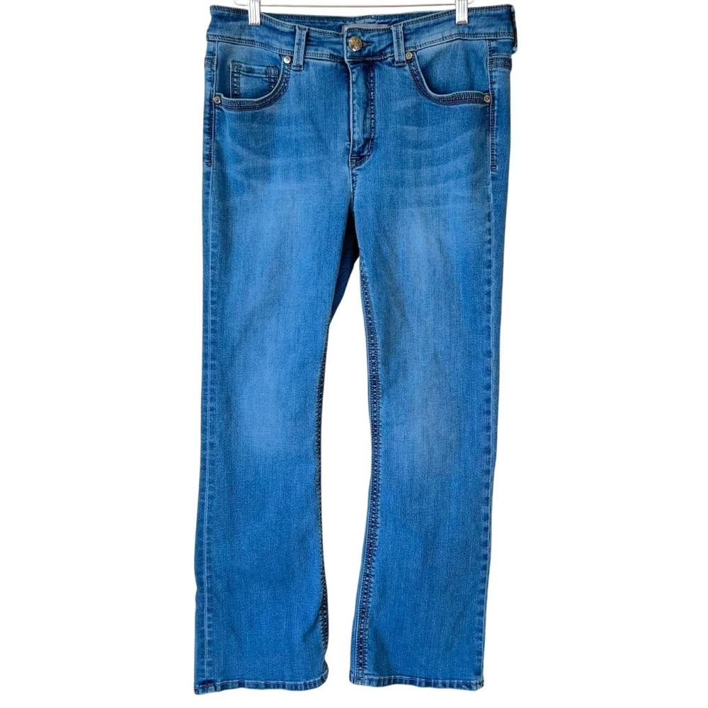 Melissa Mccarthy Seven7 Slimming Silhouette System Boot Cut Jeans
